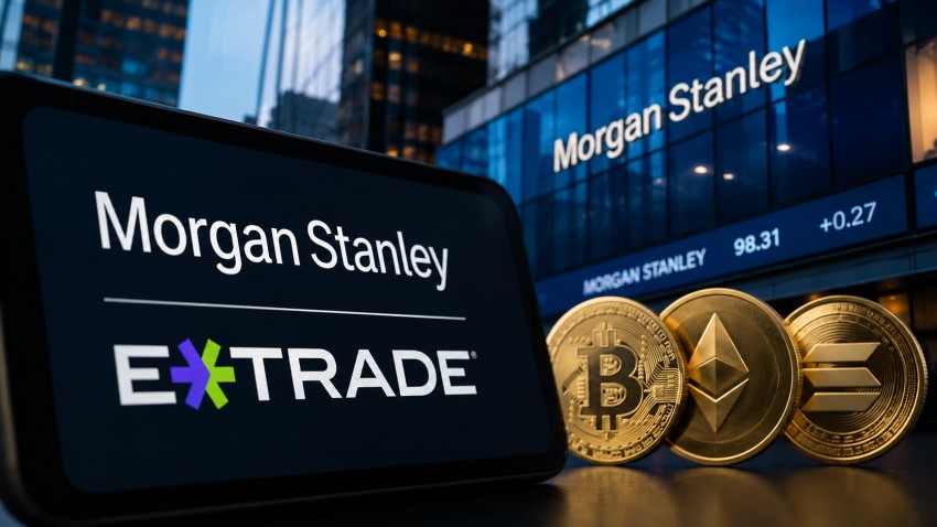 Morgan Stanley porta il trading crypto su ETrade