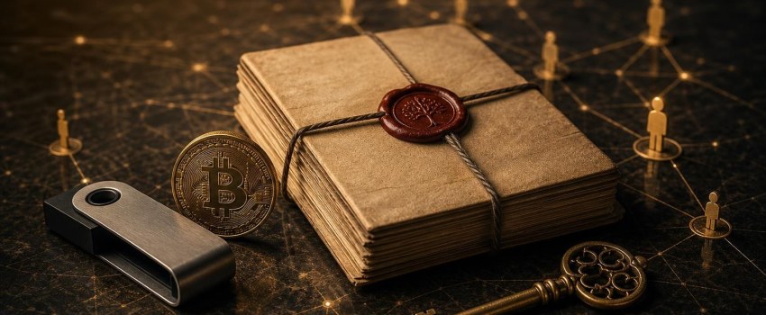Bitcoin e successione: come preparare il passaggio agli eredi senza esporre la seed phrase