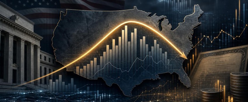 Fed, il GDPNow di Atlanta rallenta al 4,3%: la crescita USA resta solida ma perde slancio