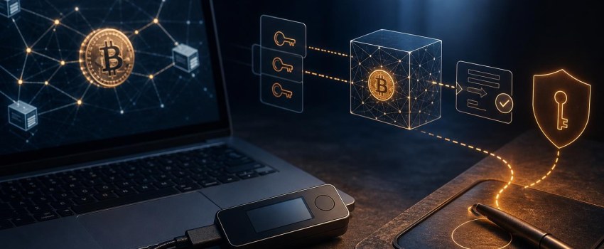 Come usare un hardware wallet con Bitcoin Core: watch-only, PSBT e firma offline