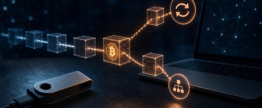 Transazione Bitcoin bloccata con un cold wallet: RBF, CPFP e aumento delle commissioni